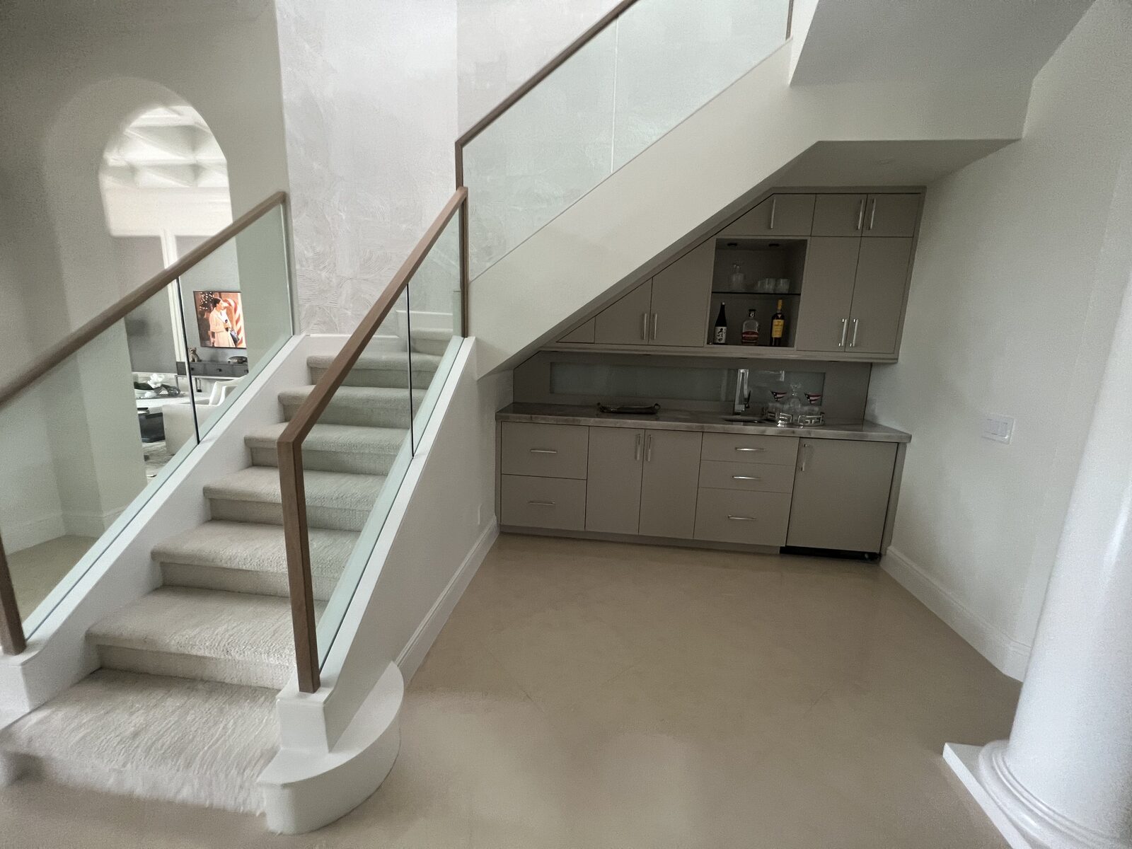 Staircase & Bar
